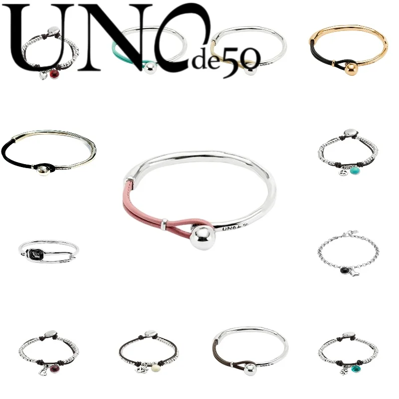 

Luxurious Golden Bracelet UNOde50 High-End Enhances Temperament Affordable Luxury
