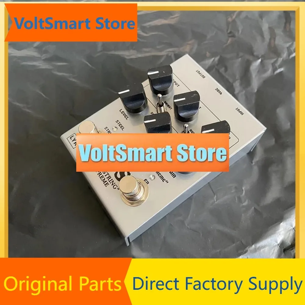 VoltSLy-rock Guitar Pedal, Sss Overdrive Effect Pedal,guitar Effect Classic Effector Pedal,silver Gray,true Bypass