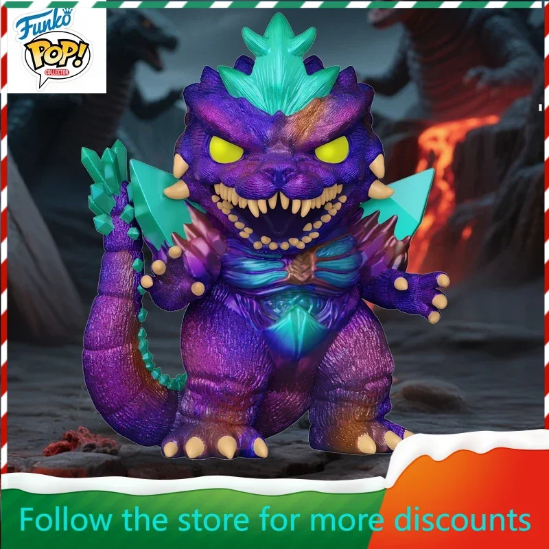 

In Stock FUNKO POP Original Monster Godzilla Mechanical Godzilla Limited Mobile Phone Model Collection Holiday Gifts