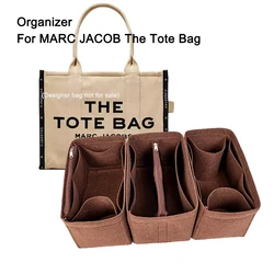 Borsa interna borsa Organizer inserto borse fodera con cerniera perfetta per Marc Jacobs la borsa Tote