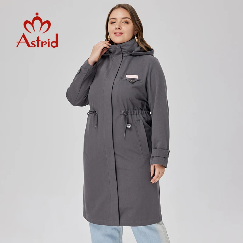 Astrid Women's Trench Coat Elegant Long Overcoat Ladies Windbreaker Jacket Women Clothes Plus Size Spring 2023 New In Outerwear