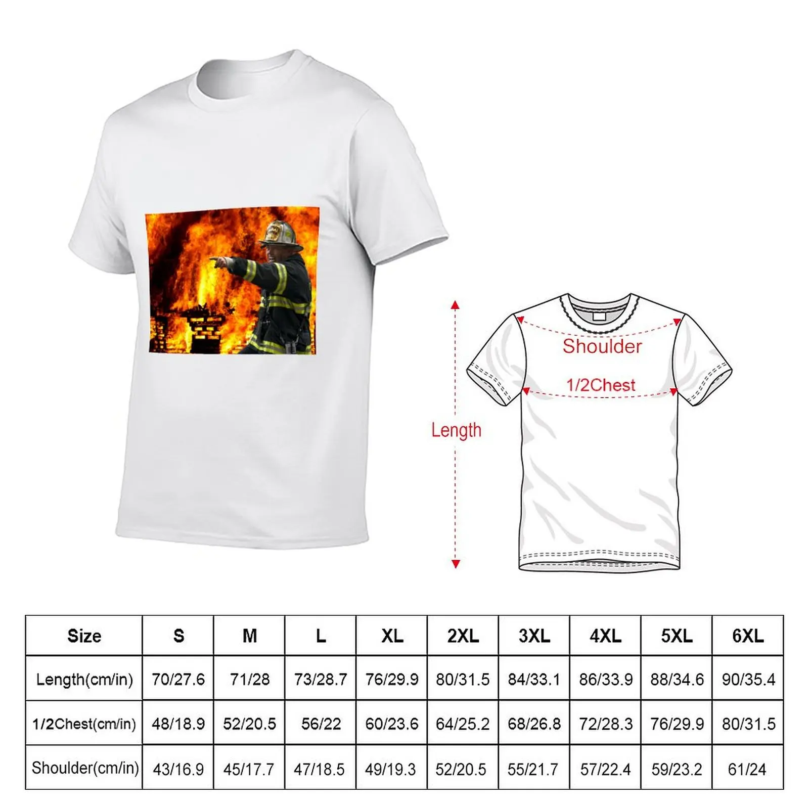 COMMAND FIRE CHIEF T-Shirt Breathable Travel T-Shirt