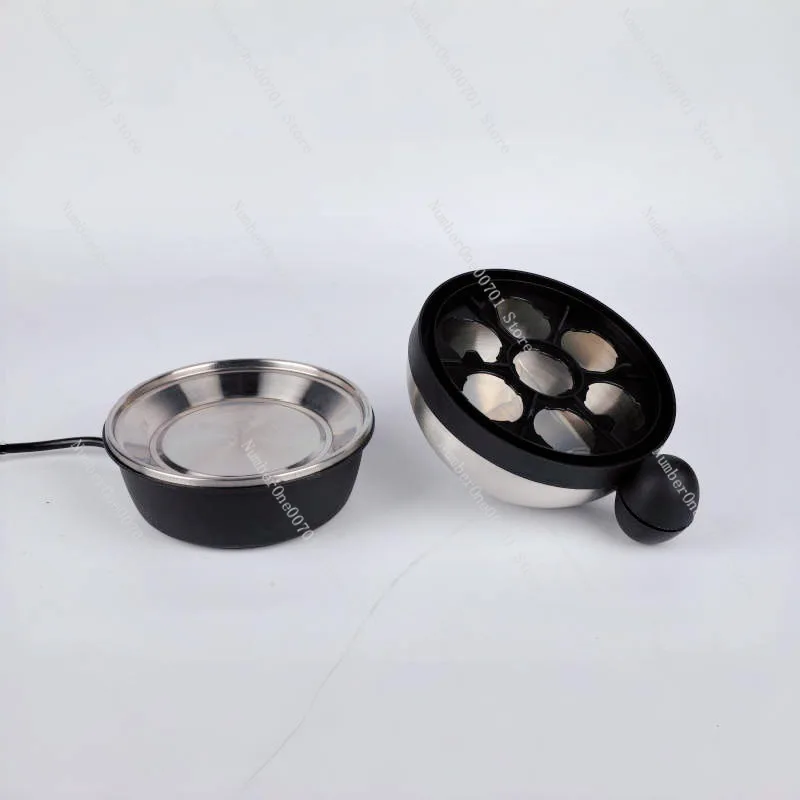 Mini Double-Layer Egg Boiler Stainless Steel Egg Steamer Household Breakfast Maker Fast Cooking Kitchen Appliance