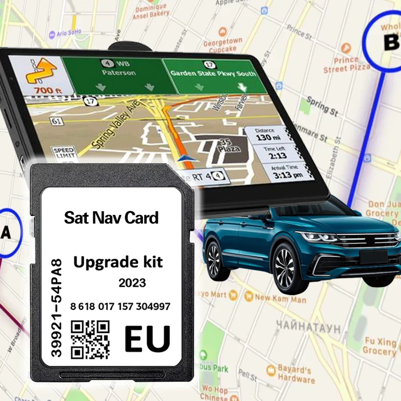 خريطة الملاحة بطاقة SD Navi Navigation 2023 Swift Sx4 S-Cross Vitara 54PA8 لسوزوكي Slda Bosch مع مكافحة الضباب Reaview Stic