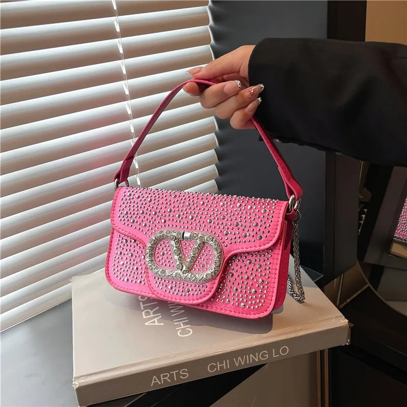 

Sparkling Sequin Evening Bag, Women's Fully Beaded Shoulder & Crossbody Purse, Glamorous Small Box Clutch for Party & Wedding