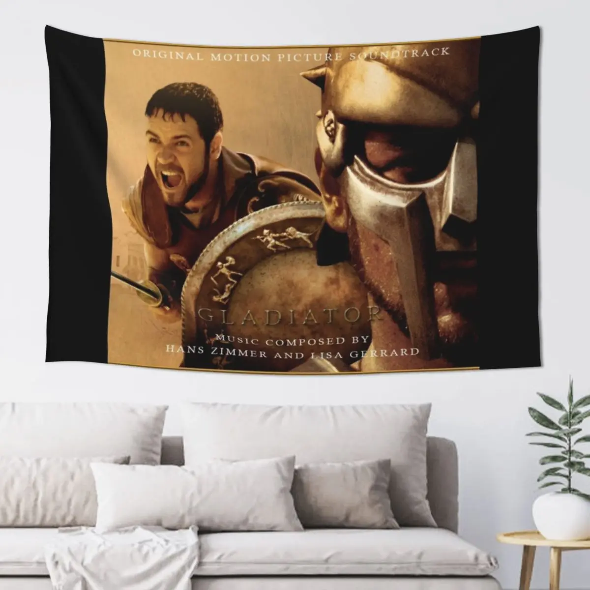 Hans Zimmer gladiator Tapestry Home Decorating House Decorations Tapestry