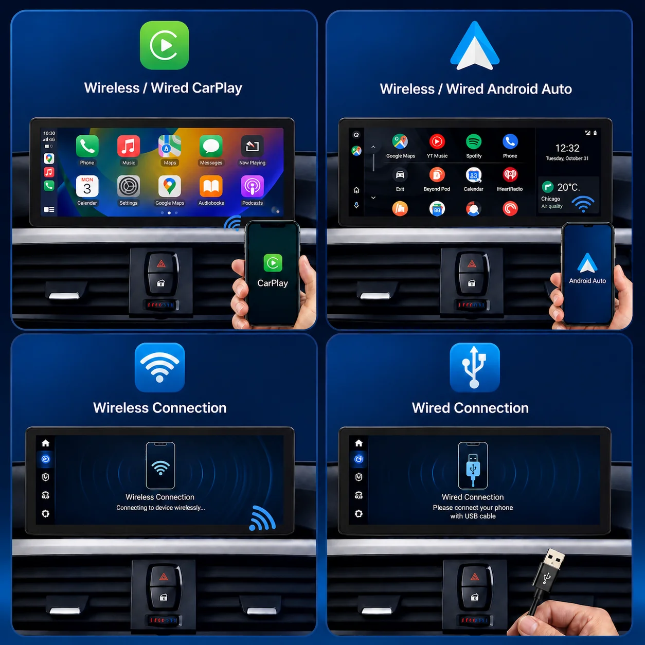 نظام ملاحة سيارة أندرويد مقاس  - مراجعة Car Multimedia Rear Seat Entertainment وسعره