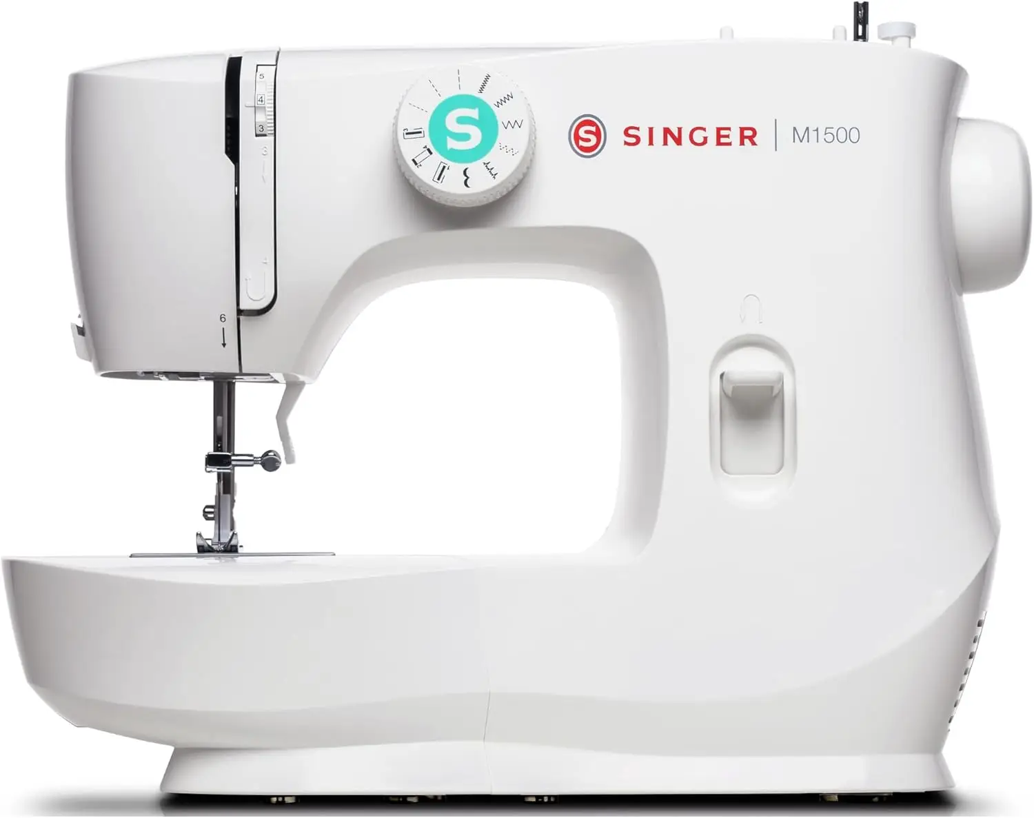 

Mechanical Sewing Machine 57 STITCH APPLICATIONS EASY STITCH SELECTION FOUR-STEP BUTTONHOLE FULL METAL FRAME