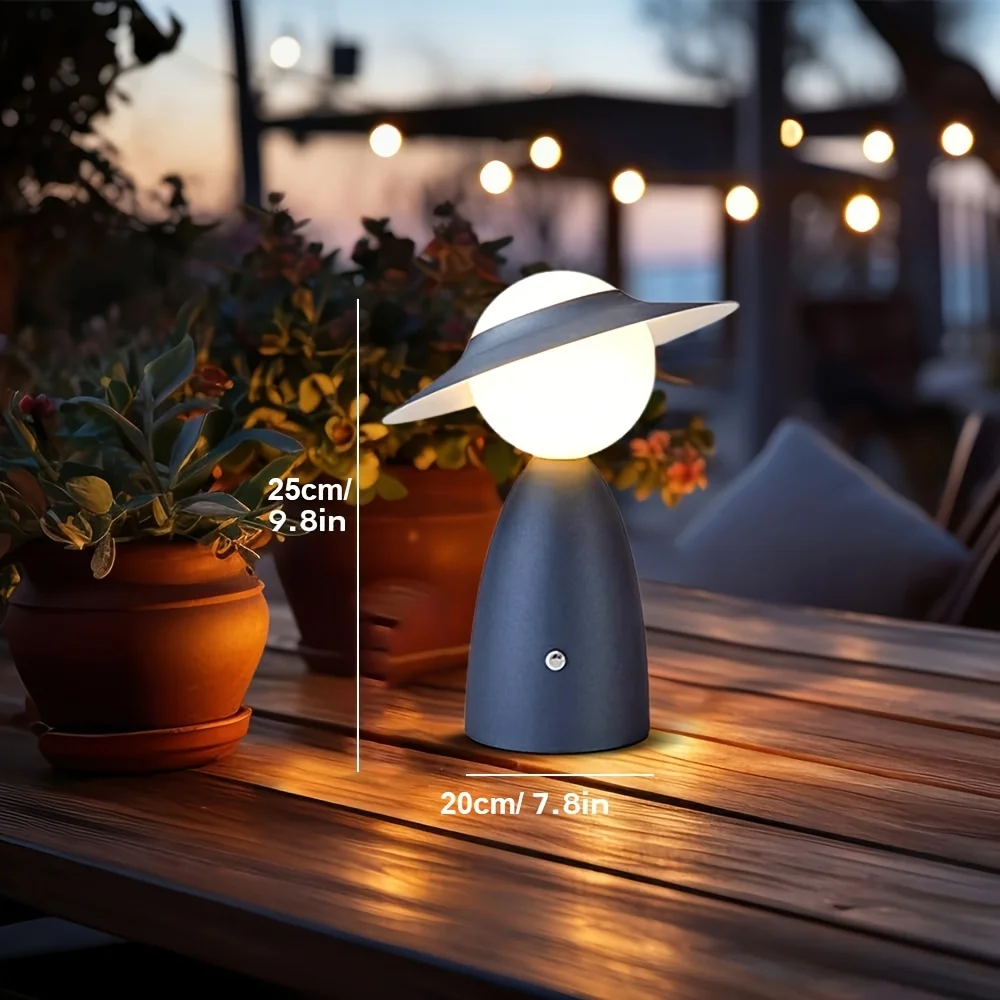 

Cordless Rechargeable Table Lamp 3 Color Stepless Dimmable Touch Lamps Battery Operated Desk Lamp Portable Night Light For Home