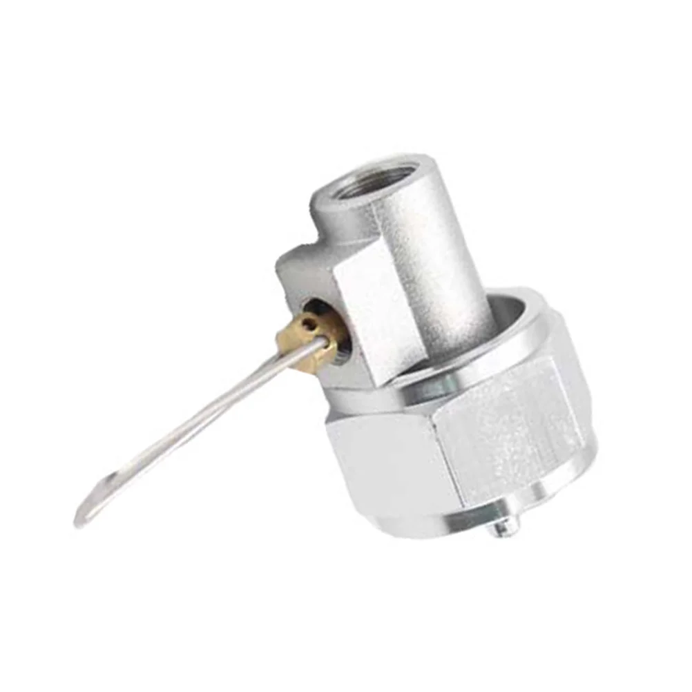 

Flat Gas Tank Adapter High-Grade Copper Aluminum Alloy Propane Refill Converter For Camping Bbq Cooking Outdoor Gas