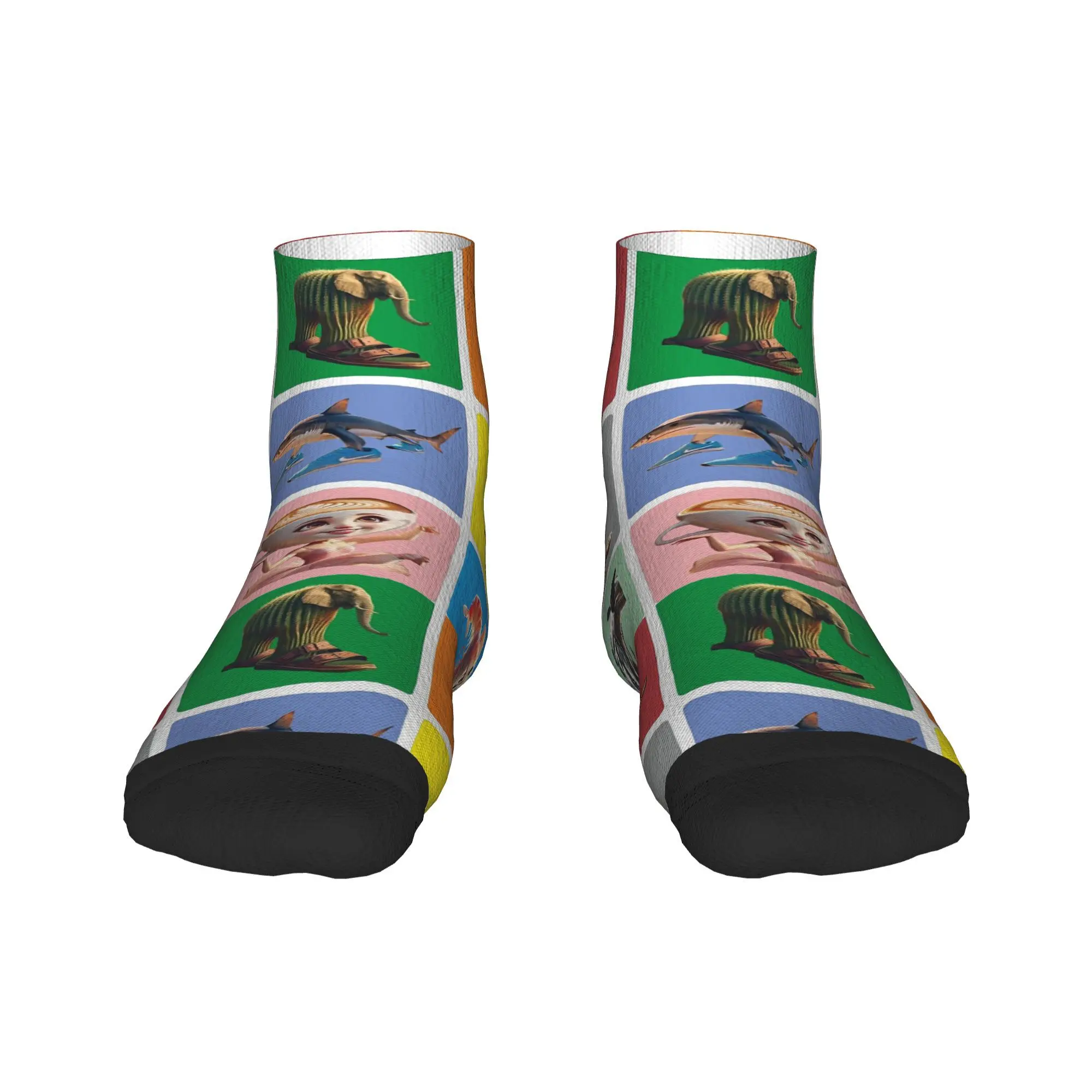 

Итальянские мозговые носки в аномалии в стиле Харадзюку, впитывающие пот чулки, всесезонные носки, аксессуары для мужчин и женщин, подарки