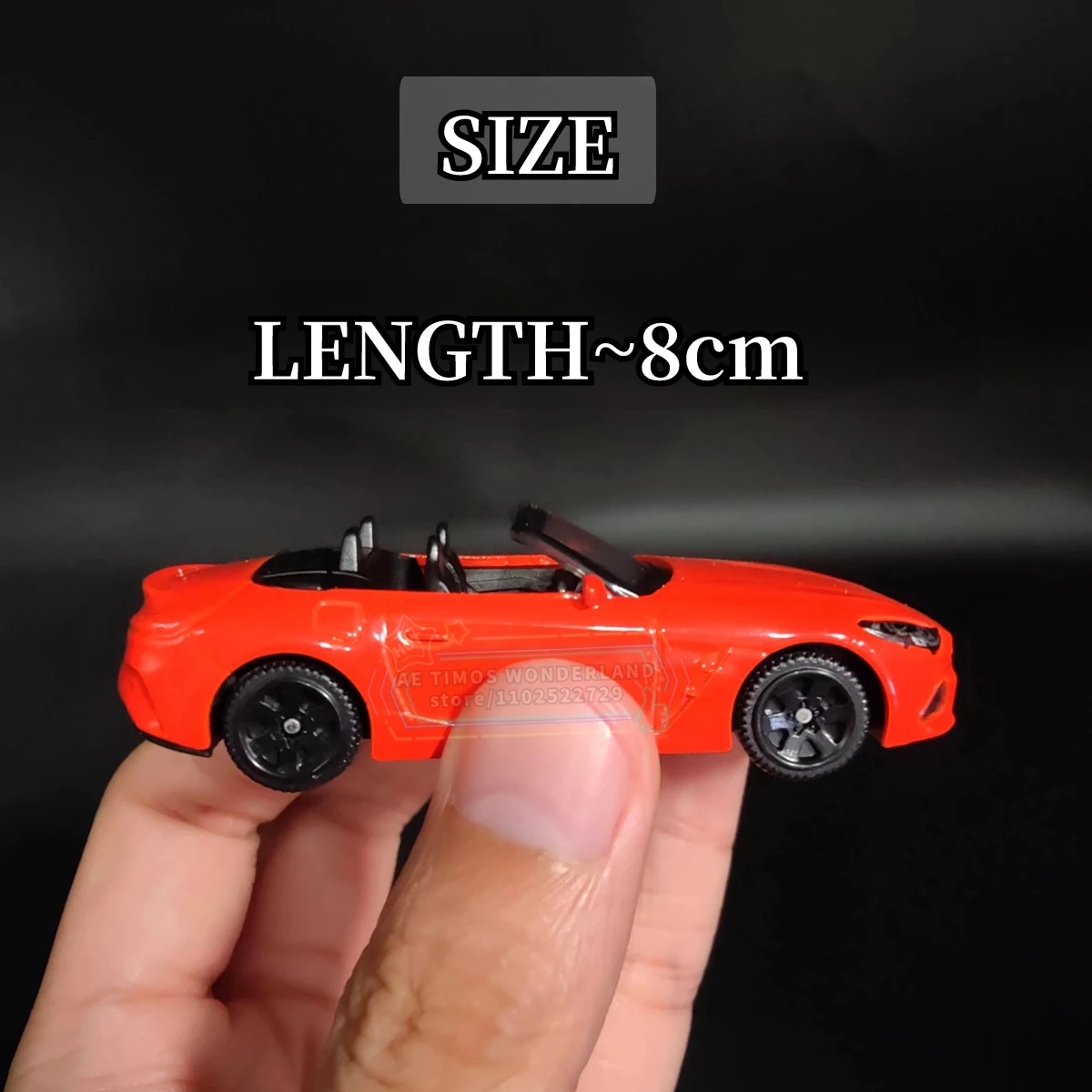 Scale 1/64 BMW Z4 M40i Replica Metal Mini Car Model Miniature Art Vehicle Figure Diecast Ornament Kid Boy Xmas Gift Toy