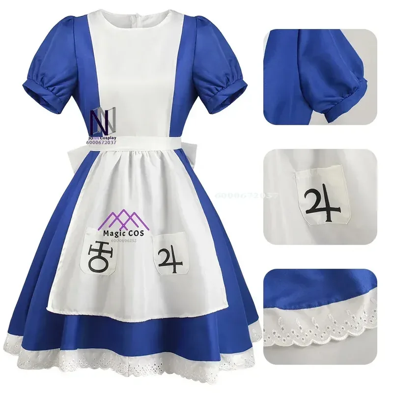 Alice Princess Party Essentia Dress Maid Apron Exclusive Design Madness Returns Budget-Friendly Halloween Party Cosplay Costume