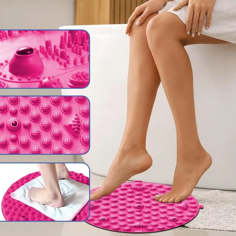 Foot Massager Mat Comfortable Feet Massager Mat Soft Foot Massage Pad For Relieve Foot High Elasticity Foot Pressure Point Mat