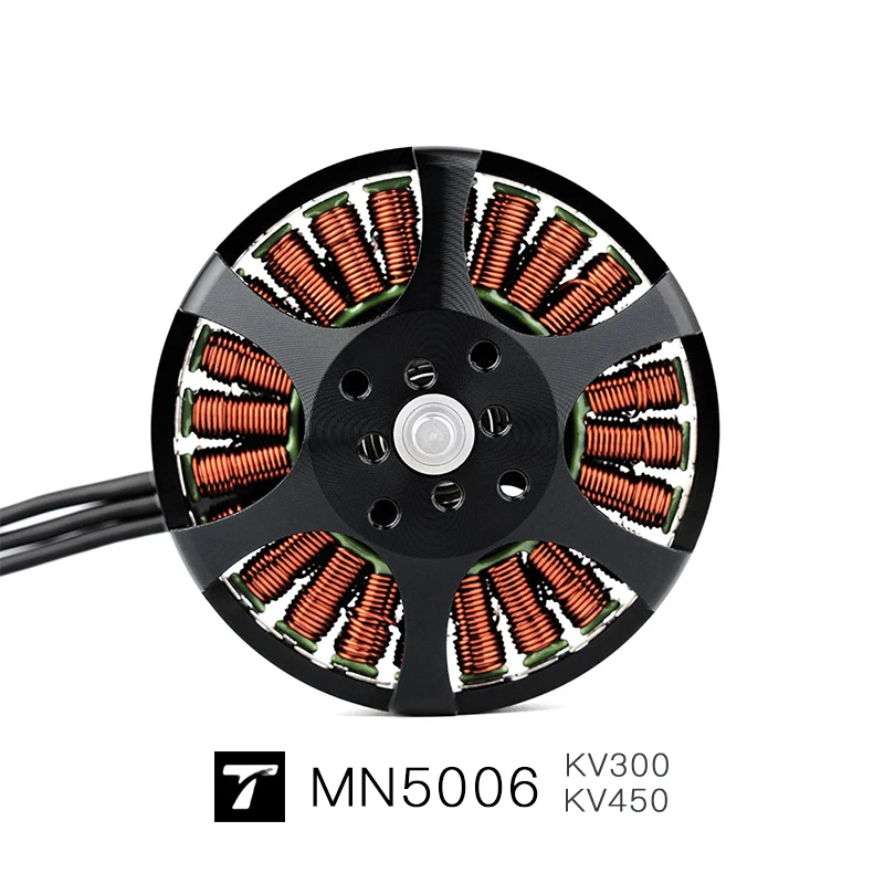 MN5006 KV300/KV450 T-MOTOR Silnik bezszczotkowy Antigravity Bezszczotkowy silnik pasujący do P17x5.8 / P18x6.1