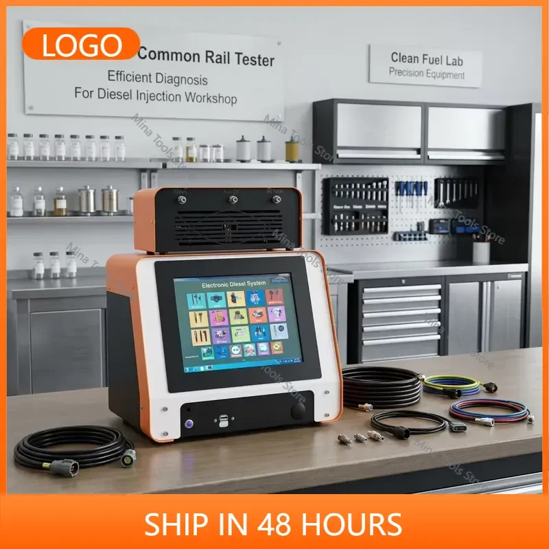 BEI-B Common Rail Test System for Injector and Pump Testing With Flow Box Fuel Diagnostic Equipment