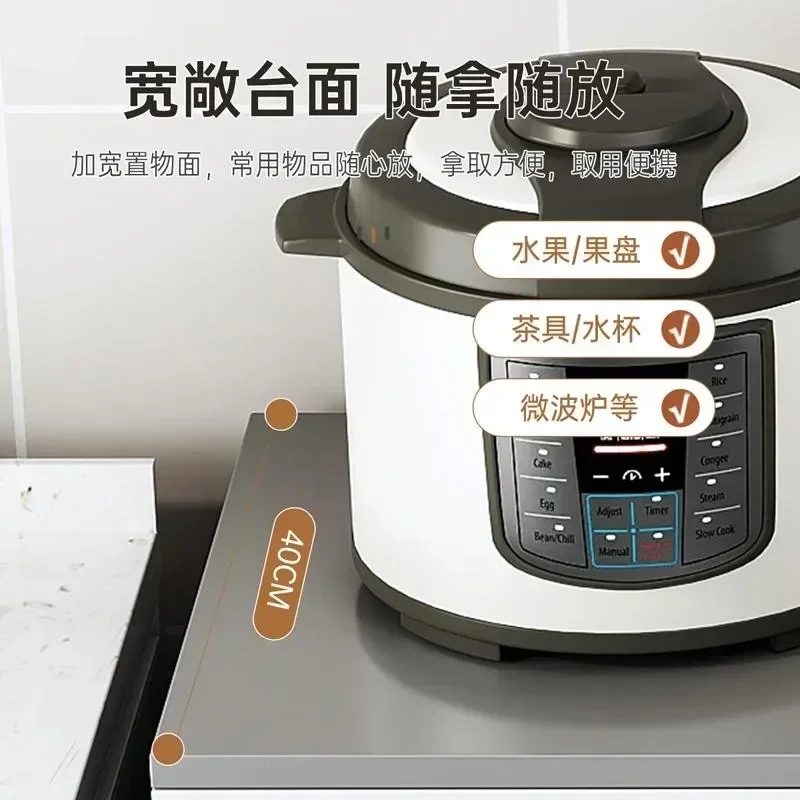 خزائن جانبية حديثة وحدة تحكم بوفيه المطبخ خزانة خشبية درج خزائن جانبية تخزين Aparador أثاث المطبخ Vuisine Meuble #5