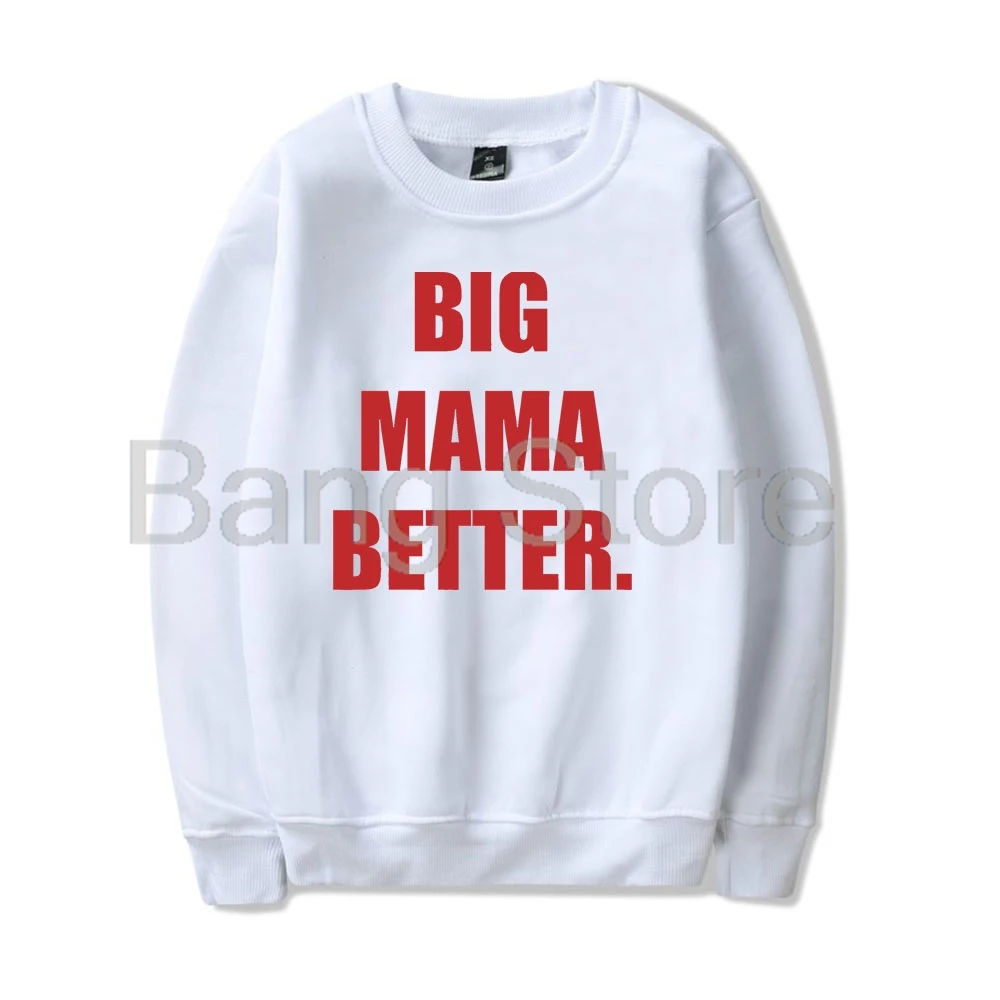 Latto Big Mama Crewneck Sweatshirts Women Men Long Sleeve Fashion Pullover Clothes