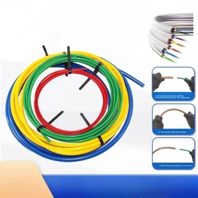 Air Conditioning Copper Tube Protector Elbow Rubber Strip Prevents Tube Deformation