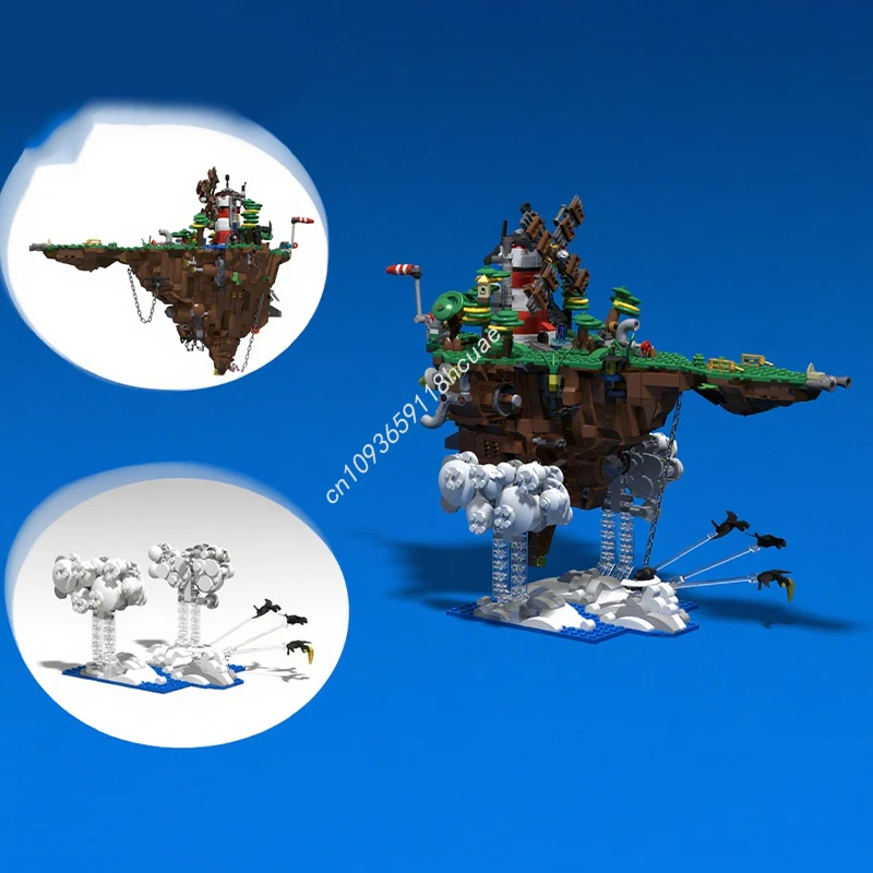 

295pcs MOC Tensegrity Stand for Feel Good Island nan Building Blocks Christmas Gift Creative DIY Project Perfect for Holiday