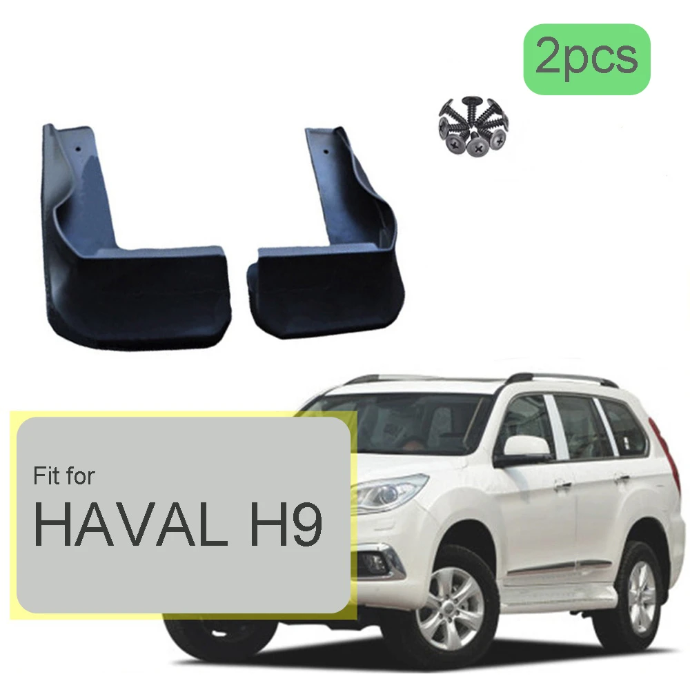 Vehicle Mud Guard Flap for Greatwall Haval H9 Mudguard Front Left/Right Sand Splash Replaced Dust-Proof Fender Car Mudflap