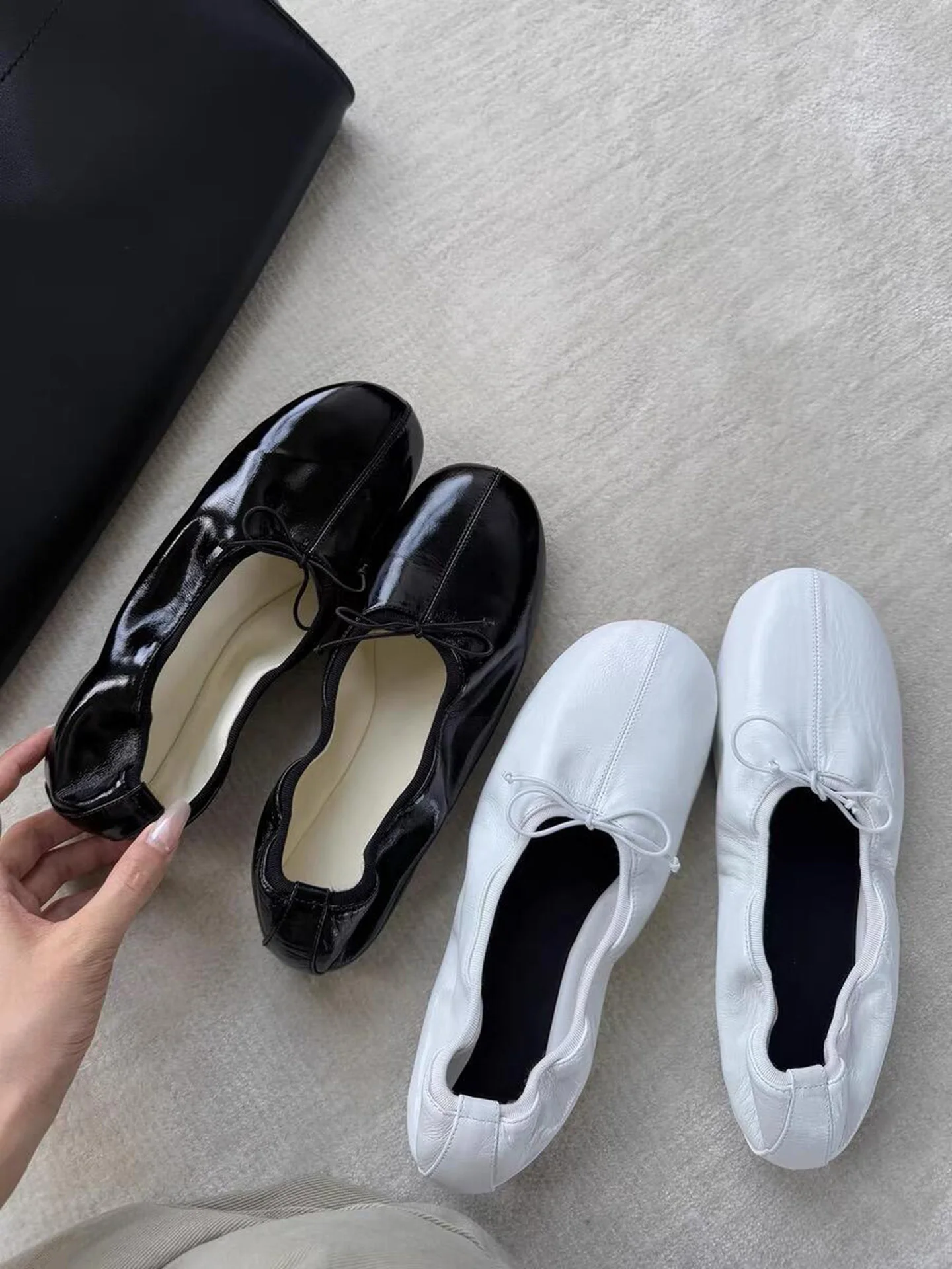 ballerine-retro-con-nodo-da-donna-morbide-a-punta-tonda-slip-on-fondo-piatto-scarpe-basse-alla-moda-stile-nonna