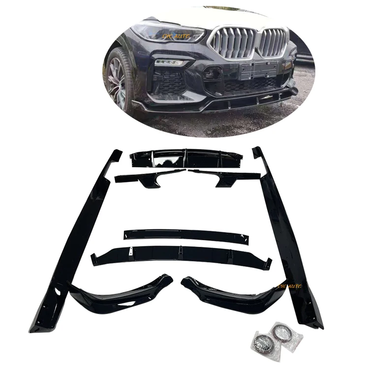 

Car accessories G06 modified aero kit for X6 upgrade bodykit front splitter rear diffuser side skirt