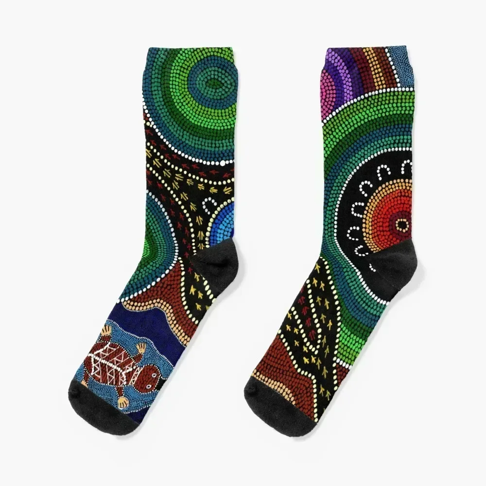 

Platypus Playground Socks christmas stocking cotton Crossfit snow Luxury Woman Socks Men's