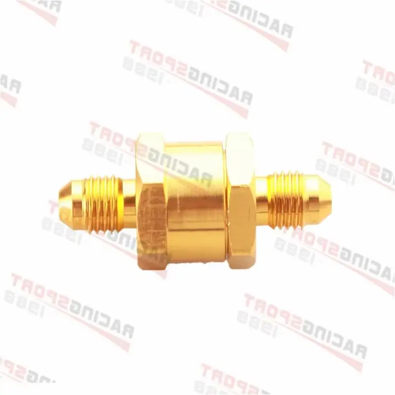 Picture 7: -4AN AN4 AN-4 Aluminium Fuel Non Return One Way Check Valve Petrol Diesel Silver Black/blue/RED/SILVER/GOLDEN