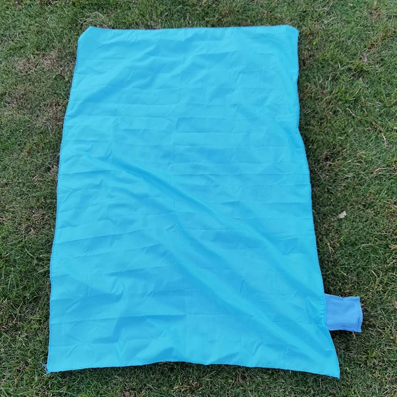 Couverture de camping imperméable ultralégère, mini poche, activités de plein air, pique-nique, randonnée, plage, polymères pliants, tapis de pelouse