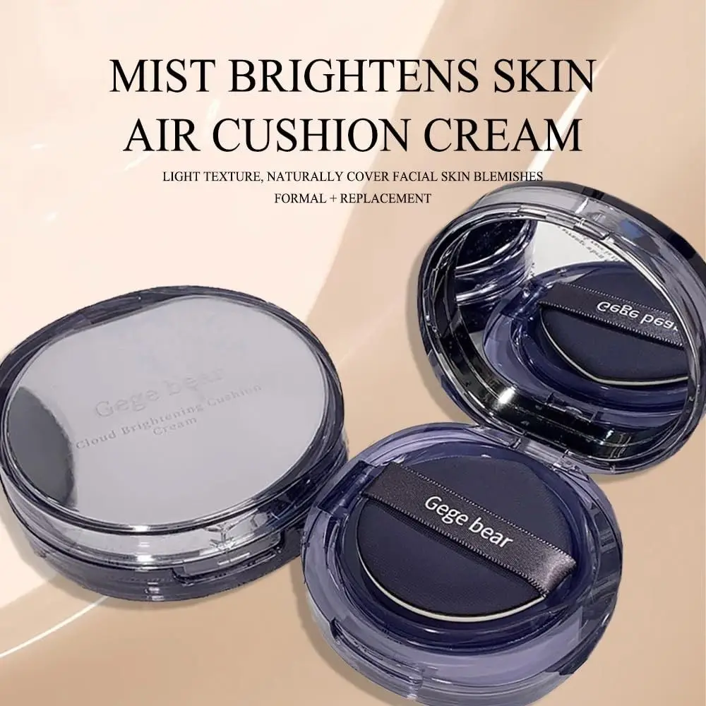 Brighten Air Cushion Cream Long-Lasting Mature Skin Face Makeup Foundation Moisturizing Even Skin Tone Concealer