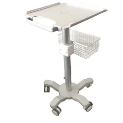 High quality aluminum alloy material ECG machine trolley  for hospital and clinic