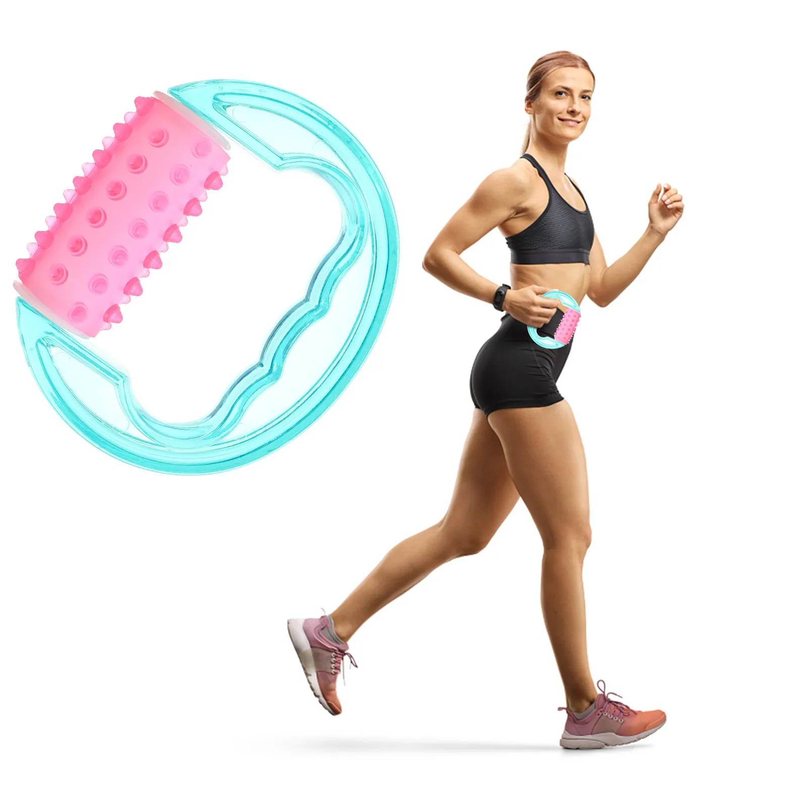 

Набор из 3-х ручных роликов для уменьшения целлюлита, эргономичный дизайн, безопасный материал PP, простое использование, массажный ролик для тела, ног и рук