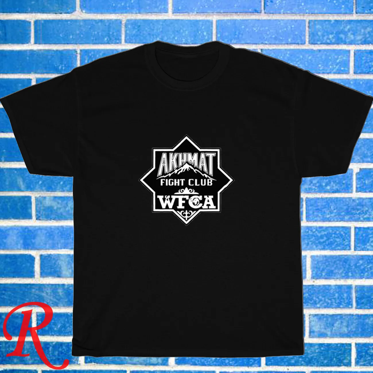 New Akhmat Fight Club Tribute Black/Grey/Navy/White Size S-5XL Unisex T-Shirt