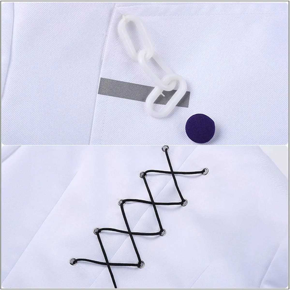 Ouma Kokichi Cosplay Costume School Uniform Danga V3 Halloween Suit