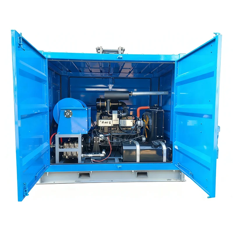 محرك منظف عالي الضغط جديد 150 ميجا باسكال لإزالة الصدأ للتنظيف الصناعي على سطح السفن #5