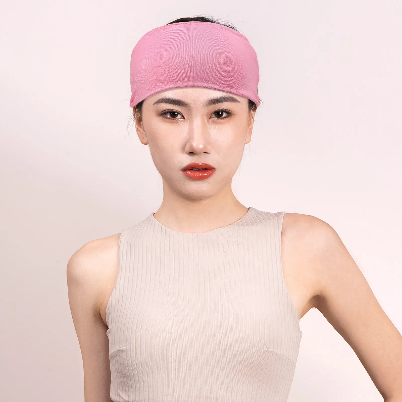 4Pcs Sweatproof Running Headbands Anti Slip Athletic Hair Bands Yoga Fitness Sports Breathable Moisture Wicking Workout