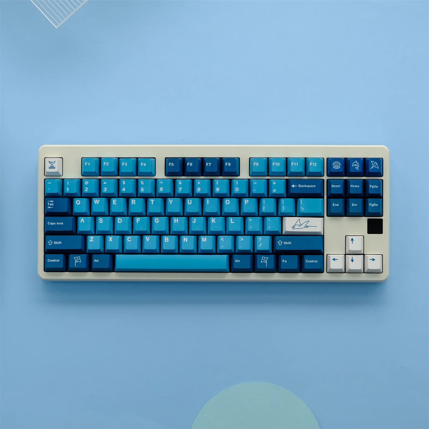 

129 key PBT original highly sublimated mechanical keyboard keycaps, hot brother peripherals