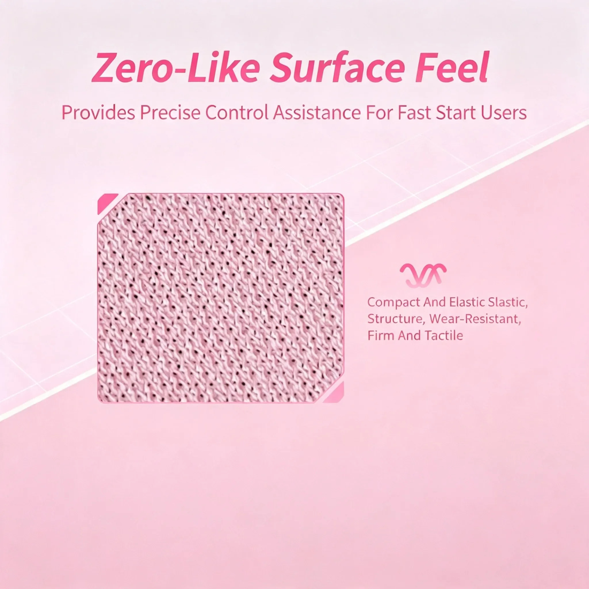 Scyrox Sakura Zero-Like Balanced Gaming Mouse Pad Neutral Control for FPS CS2 Valorant Esports PC Accessories Gift