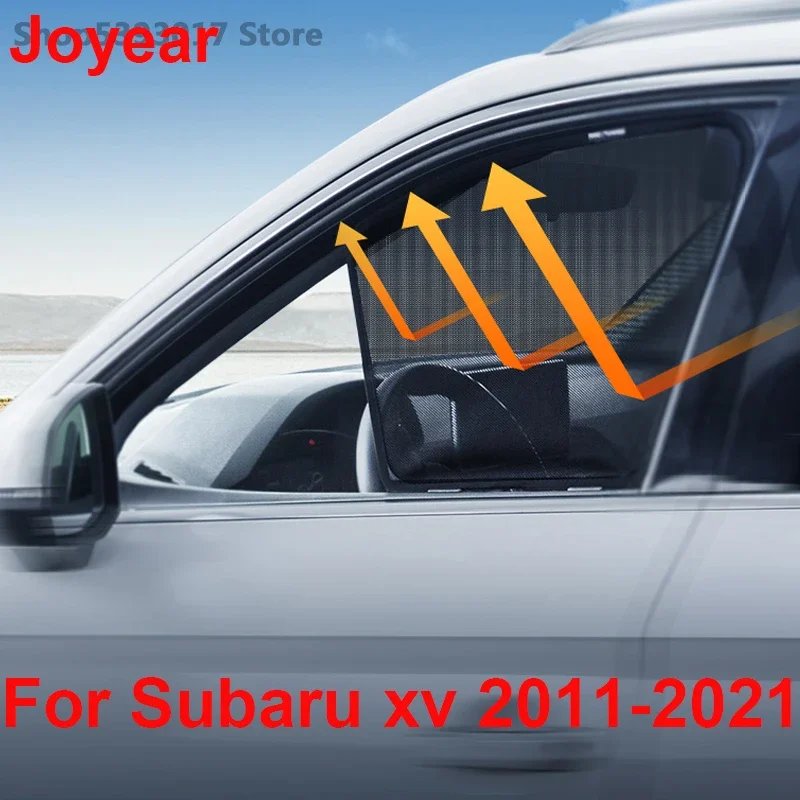 

Для Subaru XV 2011-2021 автомобильные магнитные боковые окна солнцезащитные сетчатые затеняющие шторы защитные аксессуары