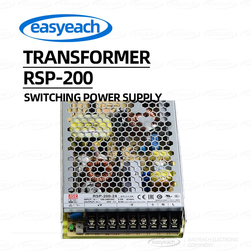 

Импульсный источник питания Mean well RSP-200W-24/3,3/5/7,5/12/13,5/15/27/36/48 В 24 В 8,5 А
