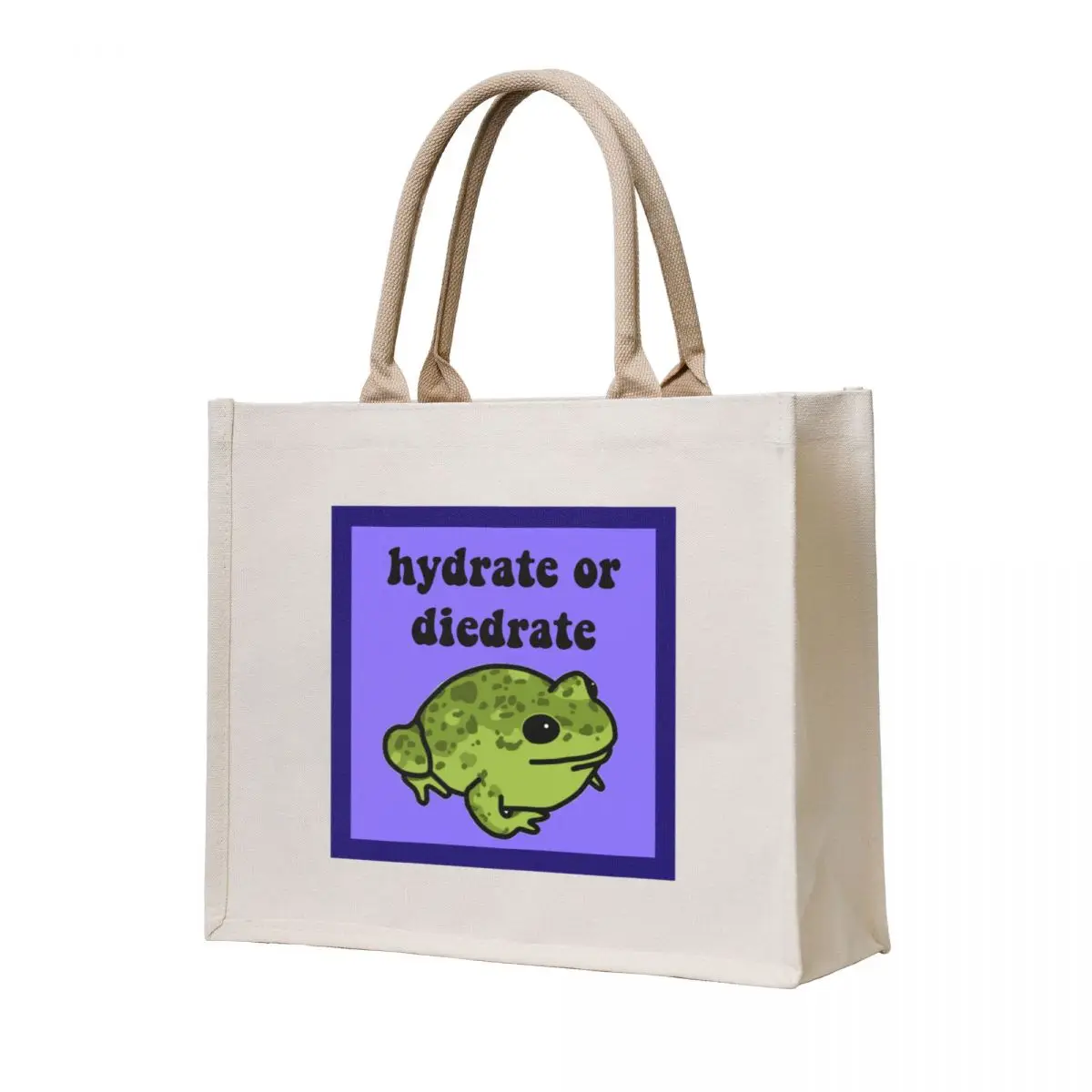 

Hydrate Or Diedrate Frog Tote Bag shopping trolley bag tote bag custom Women's shopper