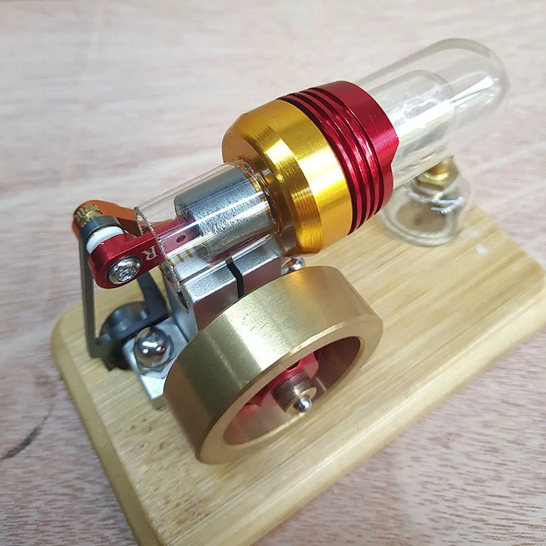 Free Piston Stirling Engine Model Scientific Physics Teaching Birthday Gift Crafts External Combustion Engine Gift