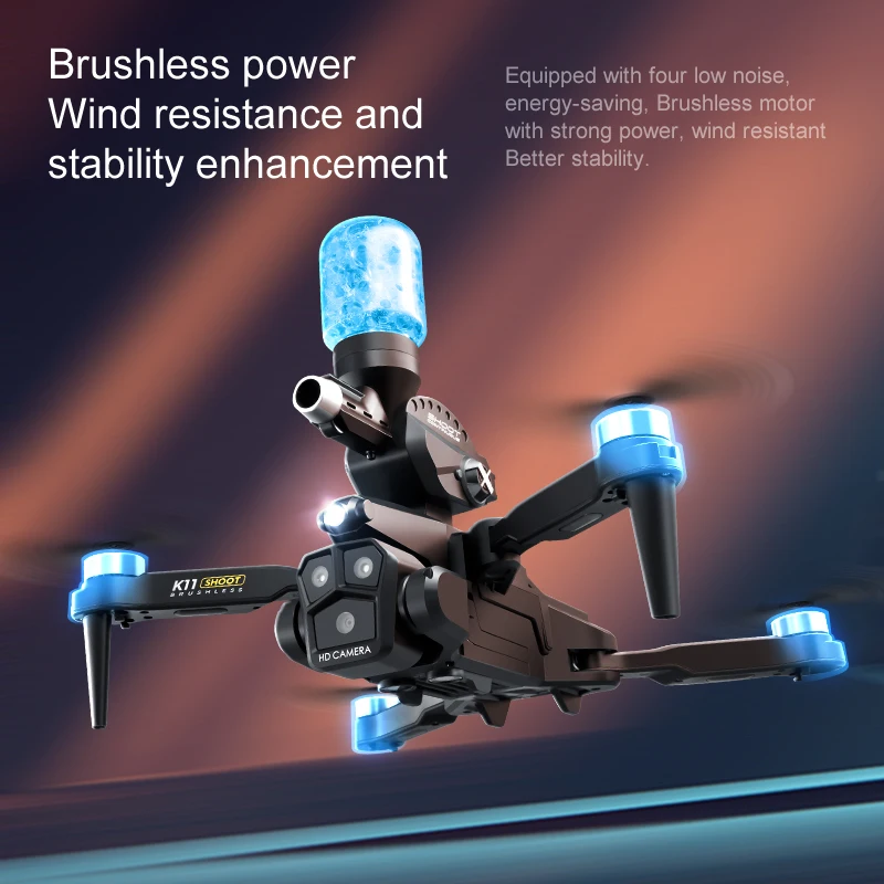K11MAX Drone Launching Water Bomb Drones 8K Professional Camera Brushless Four Axis Aircraft Quadcopter Aerial Photography Dron view 6