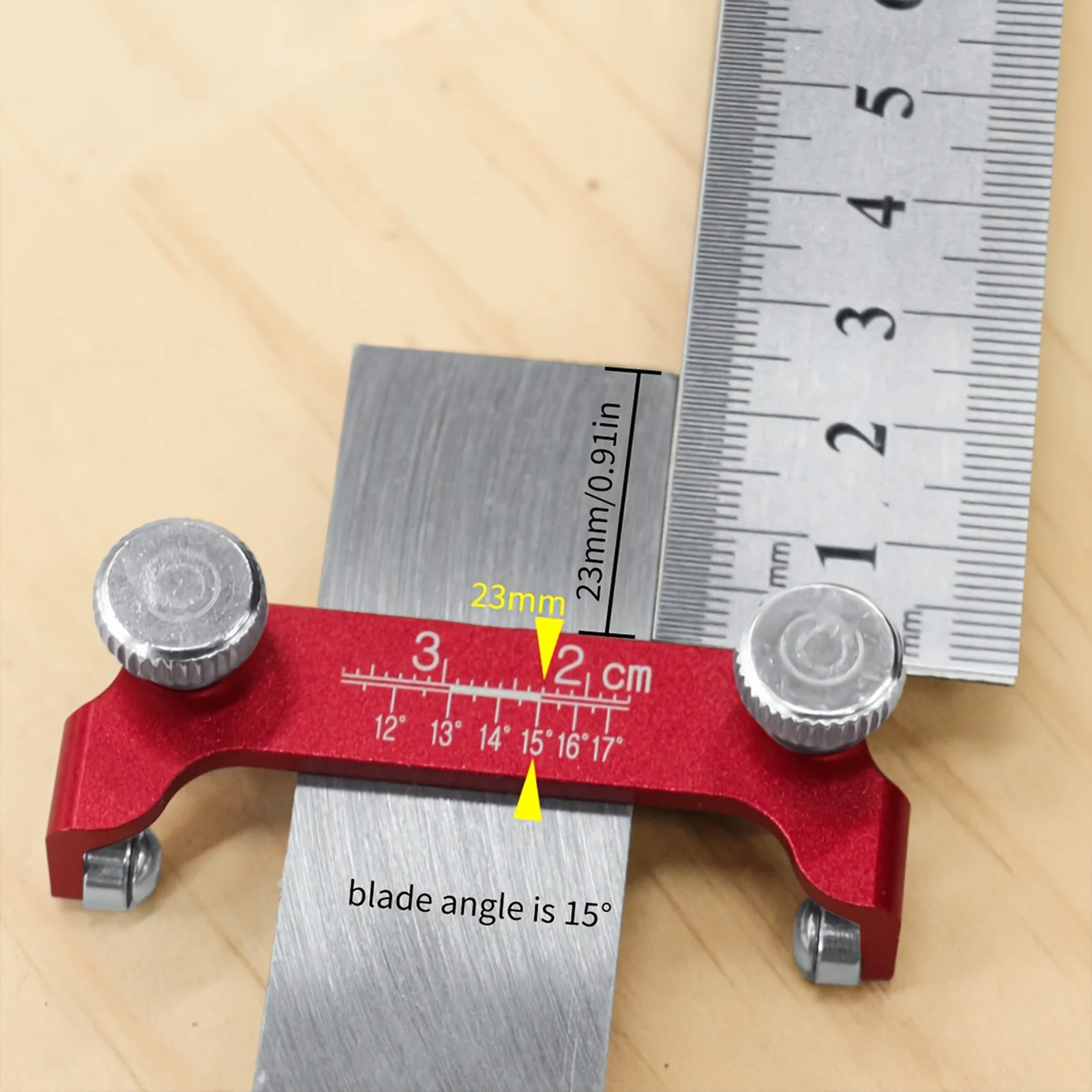 Angle Sharpening Jig Woodworking Stands Chisels And Kitchen Knives Aluminum Alloy Manual Precision Blade Sharpener With