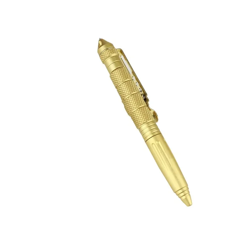 Militärischer taktischer Stift, multifunktional, Aluminiumlegierung, Outdoor, Camping, Sicherheit, Überlebenswerkzeuge, Notfall-Glasbrecher-Stift