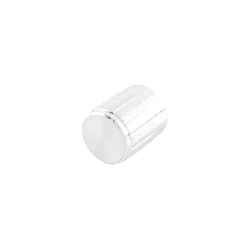 1Pc-20Pcs Potentiometer Knob Aluminum Knobs Cap Diameter 15MM 15x16.5mm Silver Gold Black Color Colorful Electronic Component