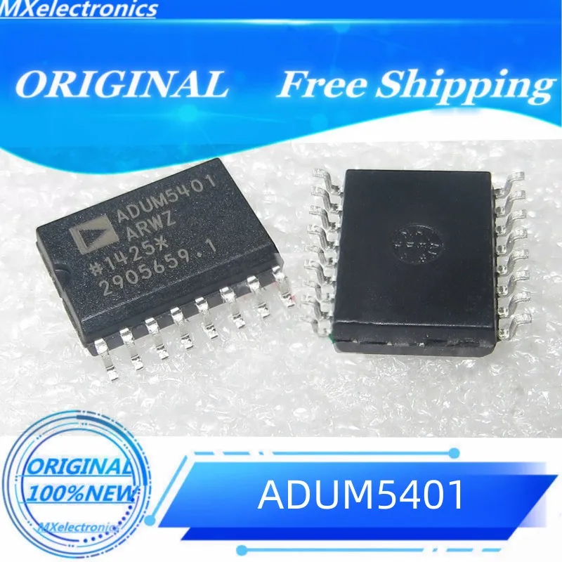 

10PCS/LOT 100% New ADUM5401ARWZ ADUM5401CRWZ ADUM5401 SOP-16 ORIGINAL