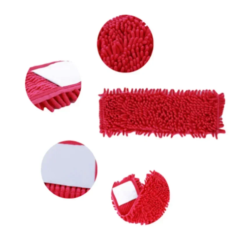 Microfiber Mop Washable Head Pads Fit Flat Dust Mops Kitchen Household Cleaning Tools Cloth Bathroom Accessories Replacement Mop