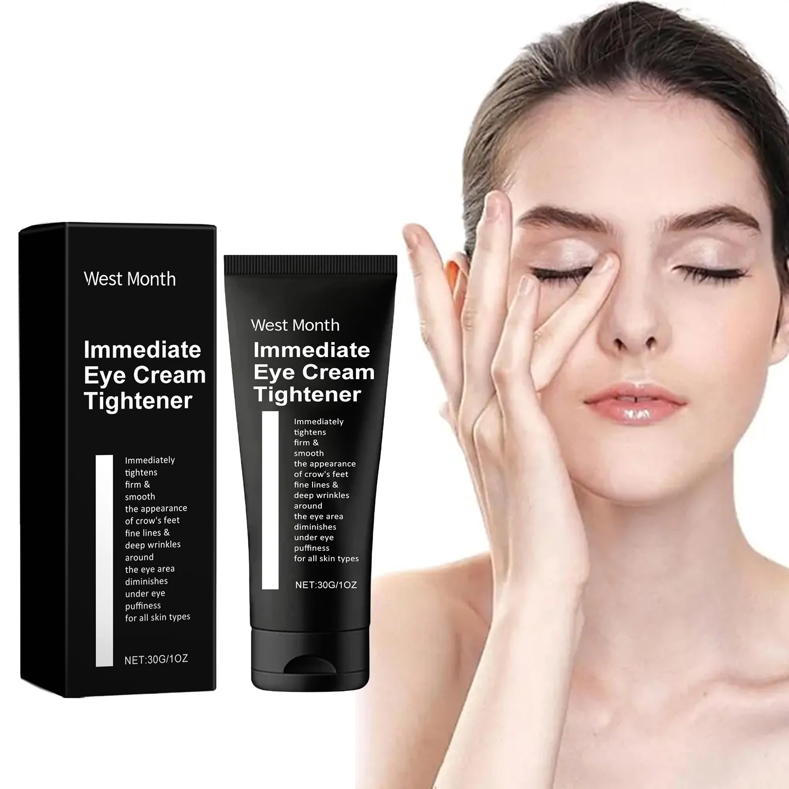 Firming Eye Cream Alleviate Dark Circles Anti-Aging Fade Fine Lines Tighten Eye Bags Deep Moisturizing Smooth Soothing Eye Care
